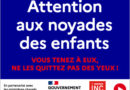 Une campagne pour prévenir la noyade des enfants