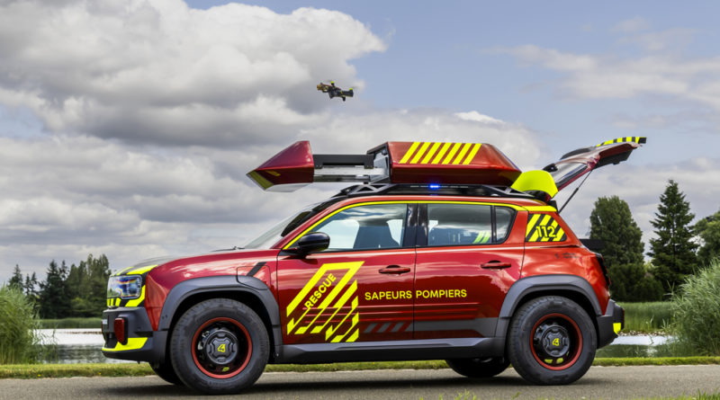 Renault Vision 4rescue : un véhicule interconnecté au service des secours
