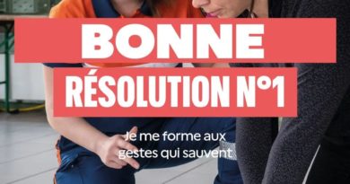 La Sécurité civile appelle à prendre des bonnes résolutions de début d’année